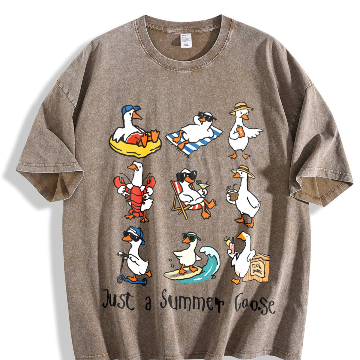 Just A Summer Goose Vintage Washed T-Shirt product image 3