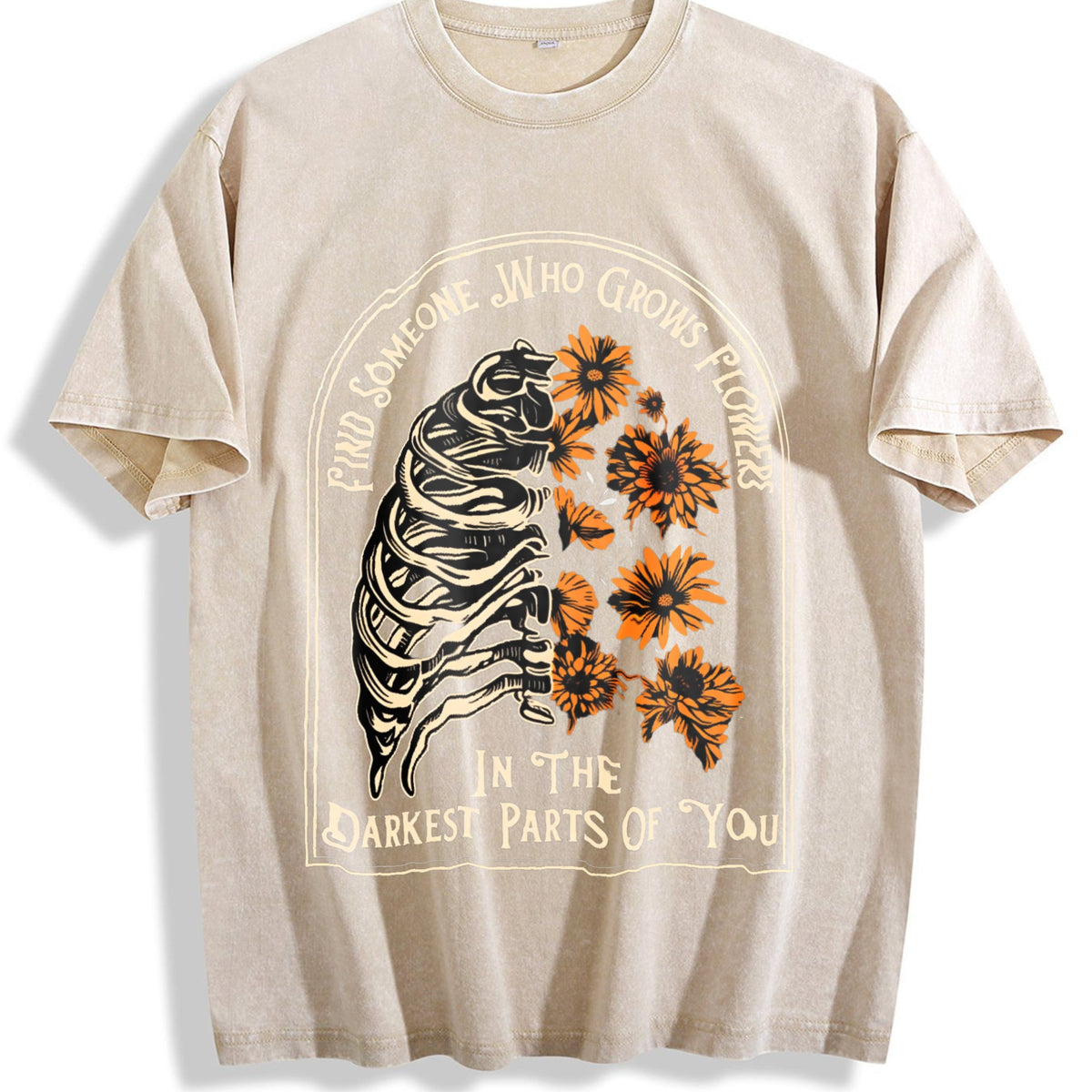 Find Someone Who Grows Flowers Rib Sunflowers Orca Bbb product image 1