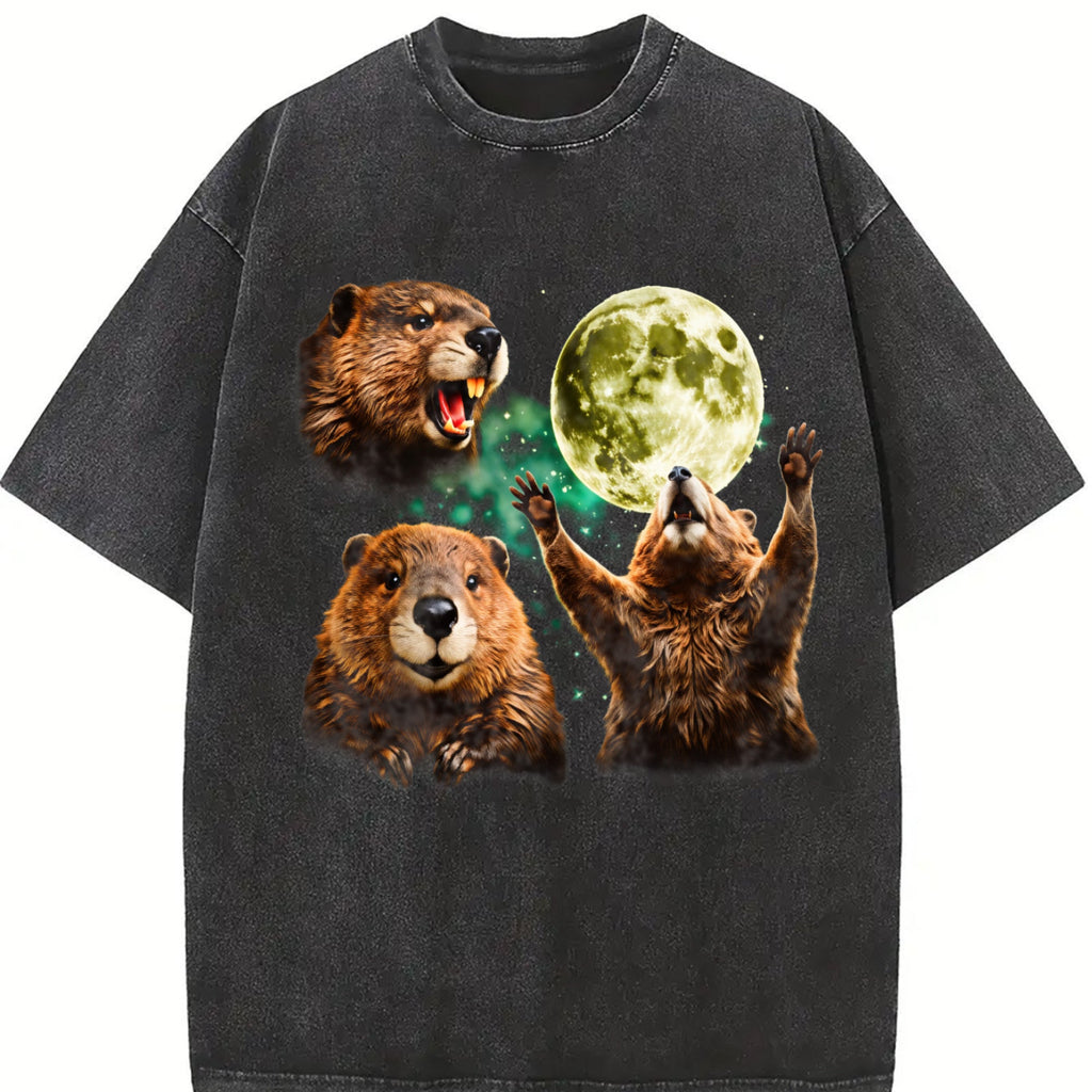 Beaver Moon Vintage Washed T-Shirt product image 2