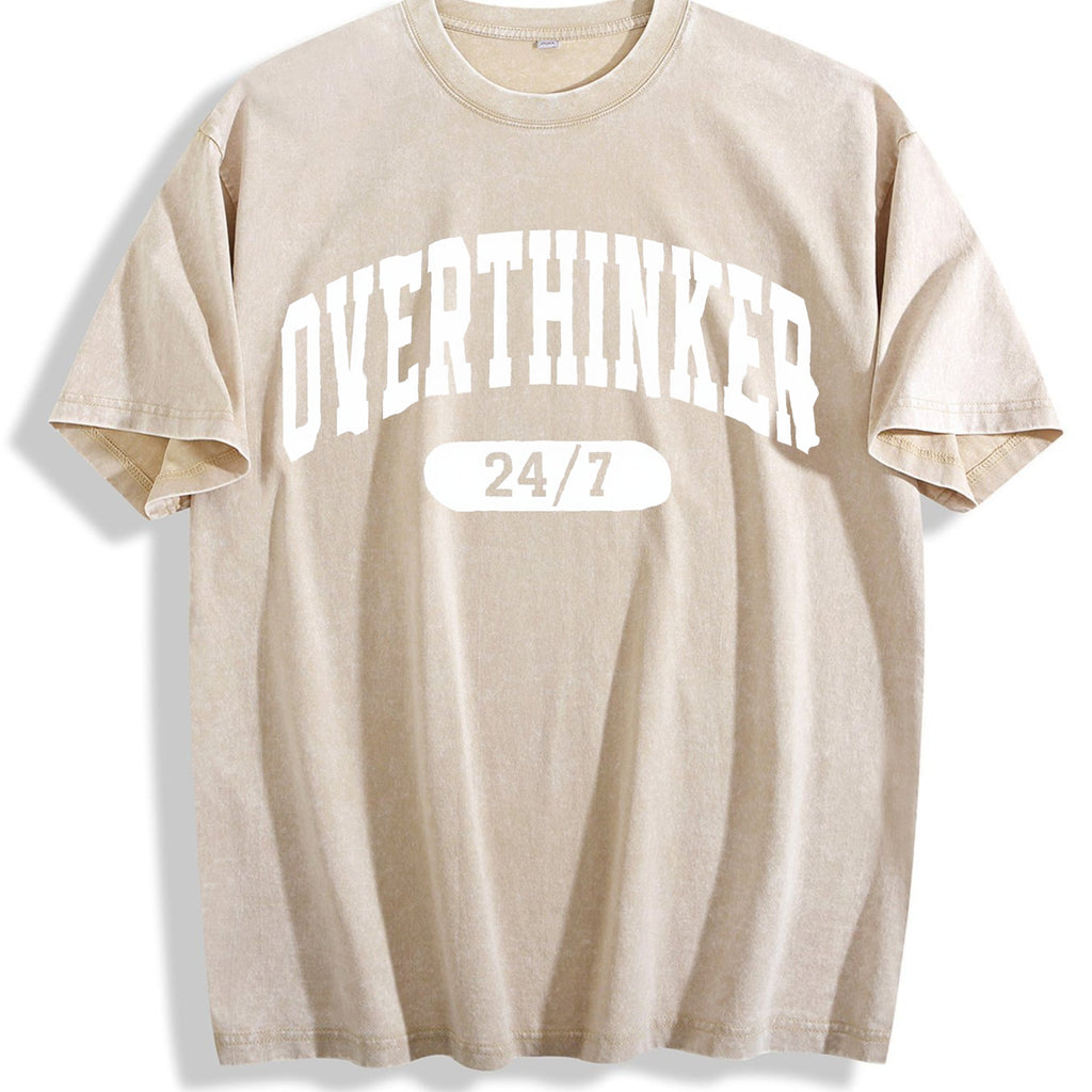 Overthinker Vintage Washed T-Shirt product image 1