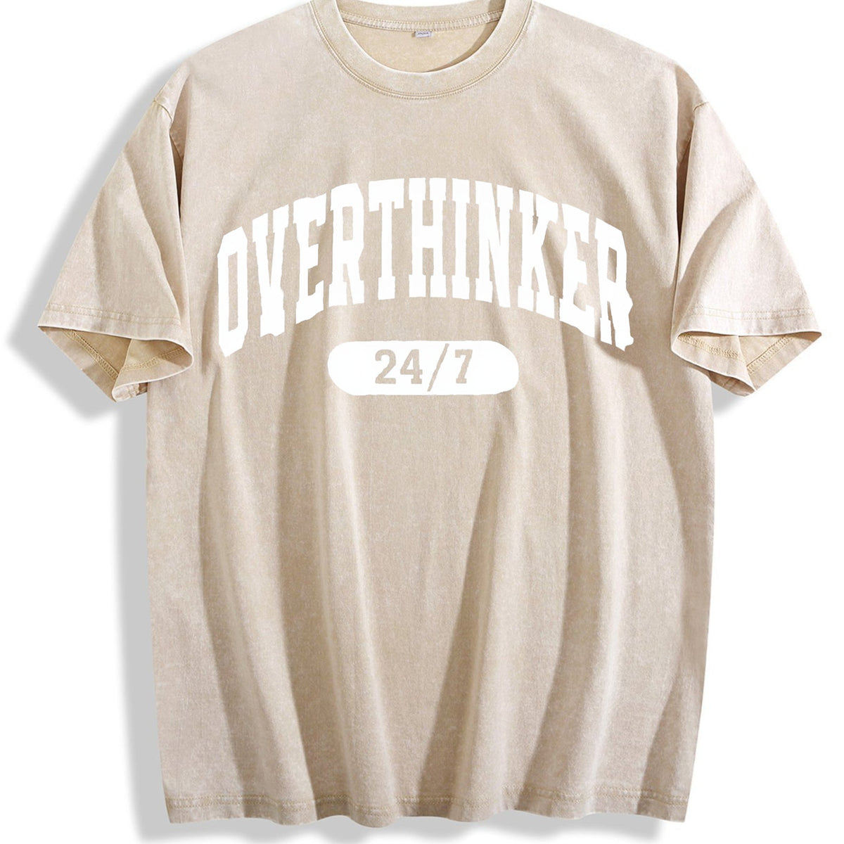 Overthinker Vintage Washed T-Shirt product image 1