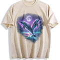Two Dolfins Moon Vintage Washed T-Shirt product image 1