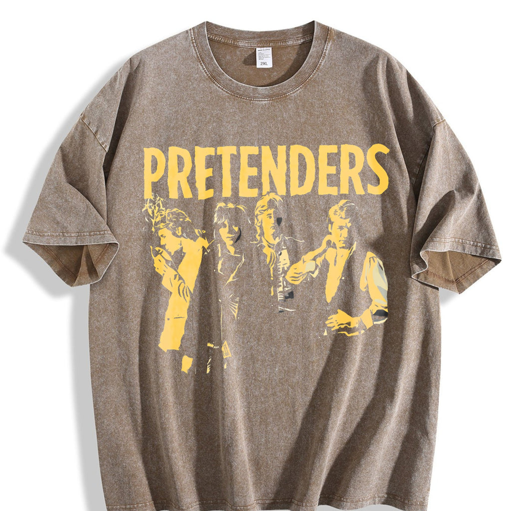 Pretenders Band Vintage Washed T-Shirt product image 3