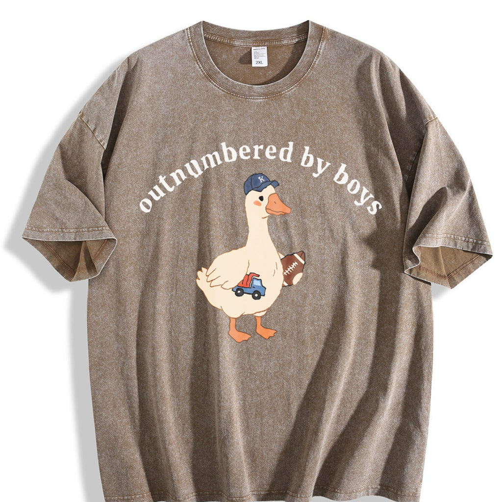 Boy Mom Vintage Washed T-Shirt product image 3