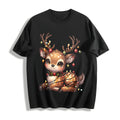 Christmas Reindeer & Deer Cotton T-Shirt product image 1