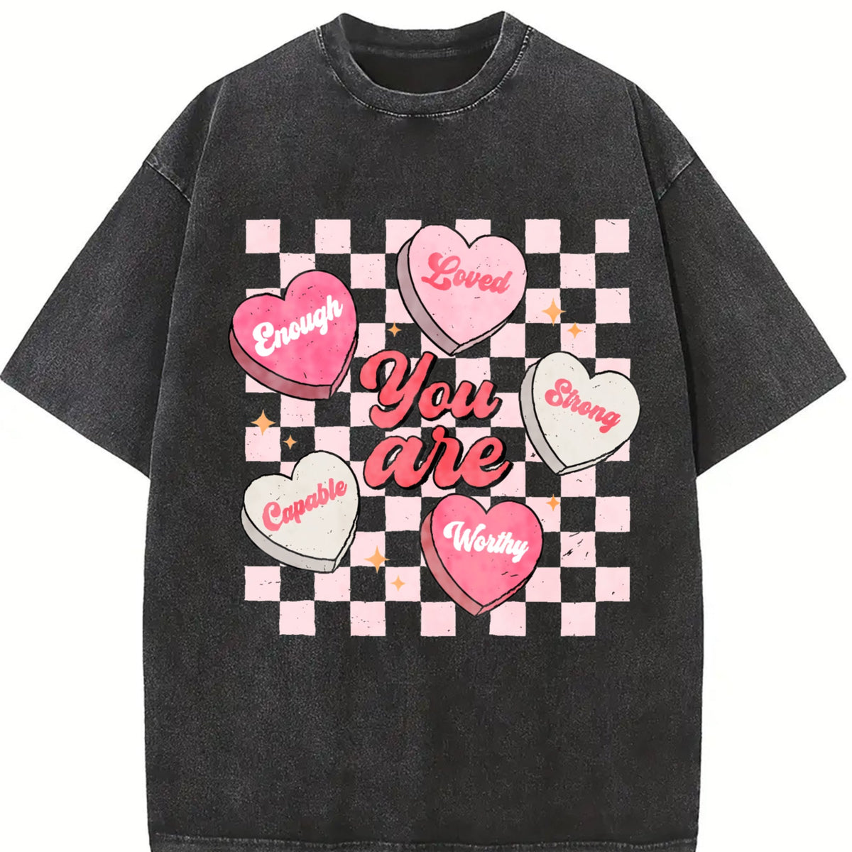 Valentine's Day Vintage Washed T-Shirt product image 2