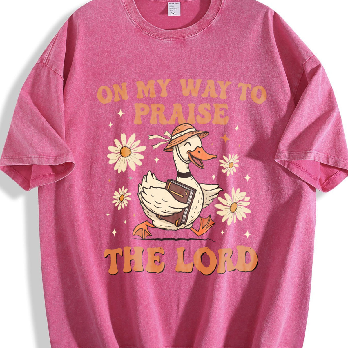 Praise The Lord Vintage Washed T-Shirt product image 5
