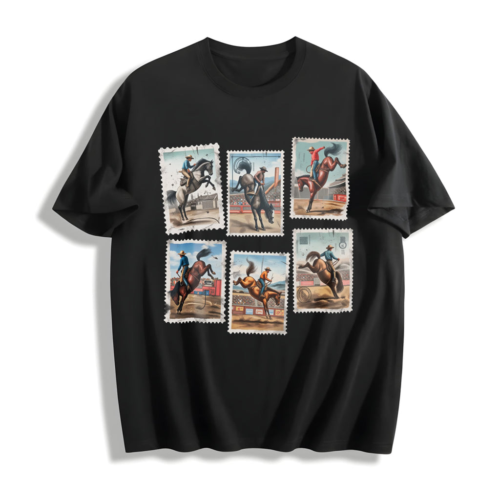 Rodeo Cowboy Cotton T-Shirt product image 1