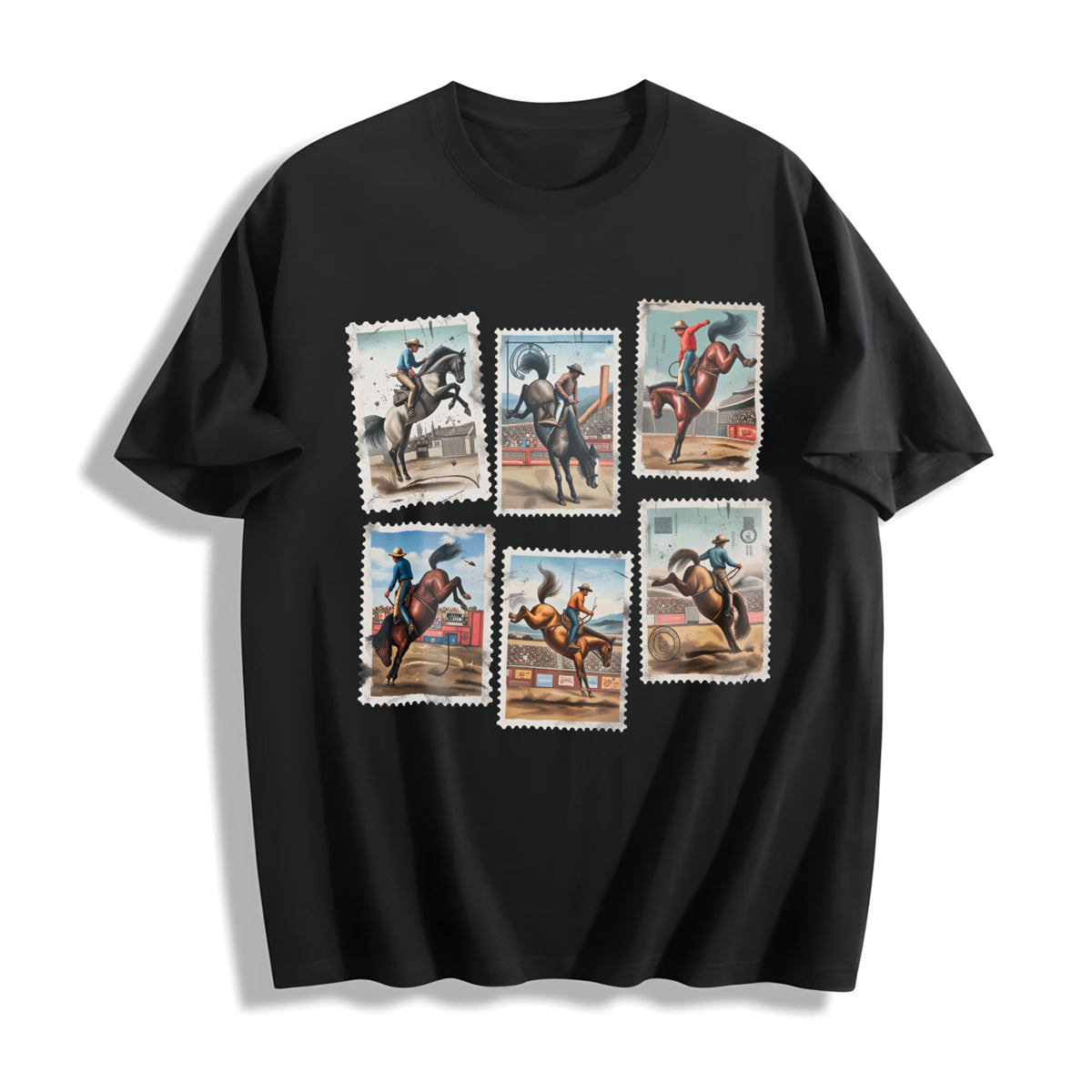 Rodeo Cowboy Cotton T-Shirt product image 1