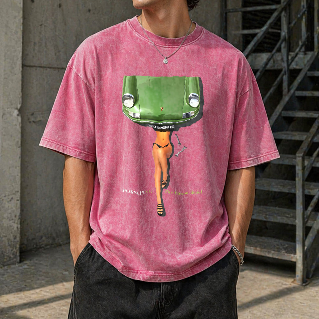 Dream Model 911 Vintage Washed T-Shirt product image 7