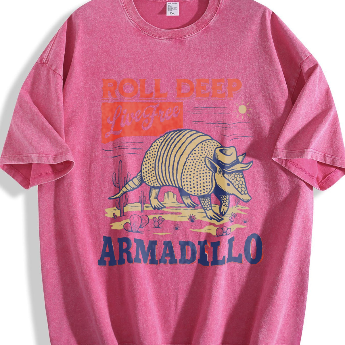 Armadillo Western Vintage Washed T-Shirt product image 7
