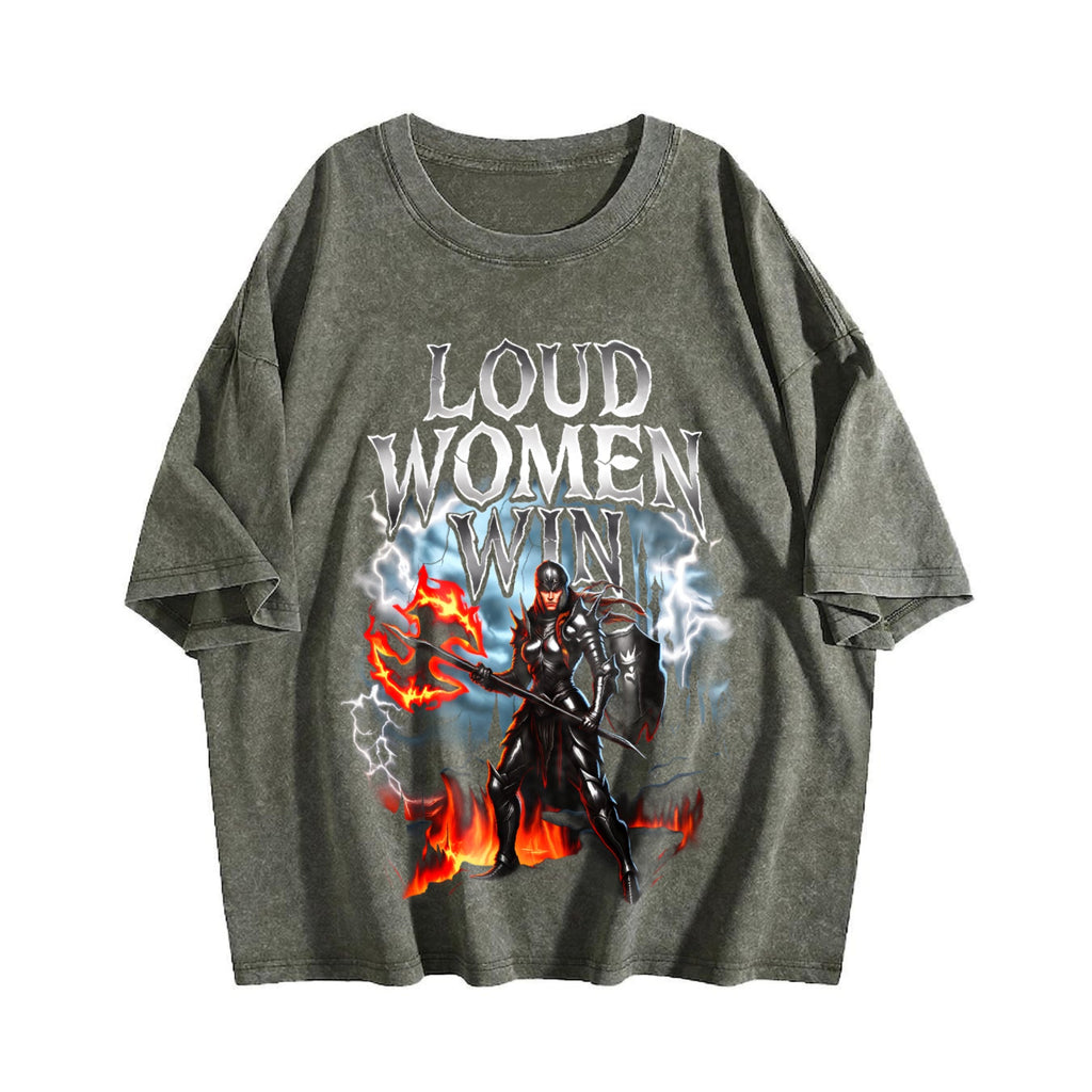 Loud Win 90s Vintage Washed T-Shirt product image 4