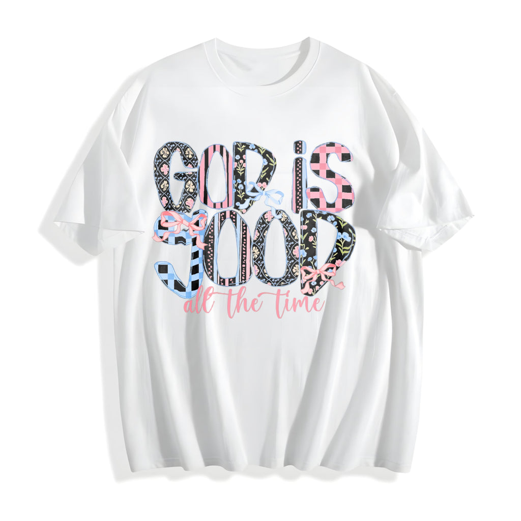 God Is Good All The Time Cotton T-Shirt product image 2