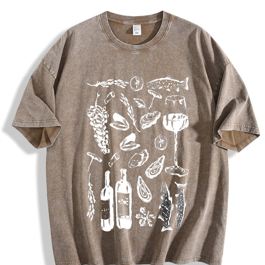 Italian Summer Girl Vintage Washed T-Shirt product image 3