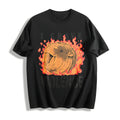 I Crave Violence Hippo Cotton T-Shirt product image 1