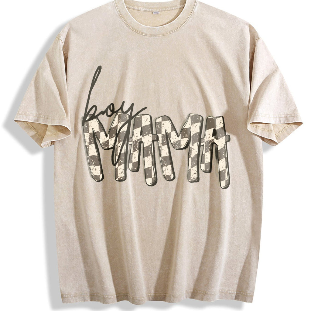 Boy Mama Vintage Washed T-Shirt product image 1