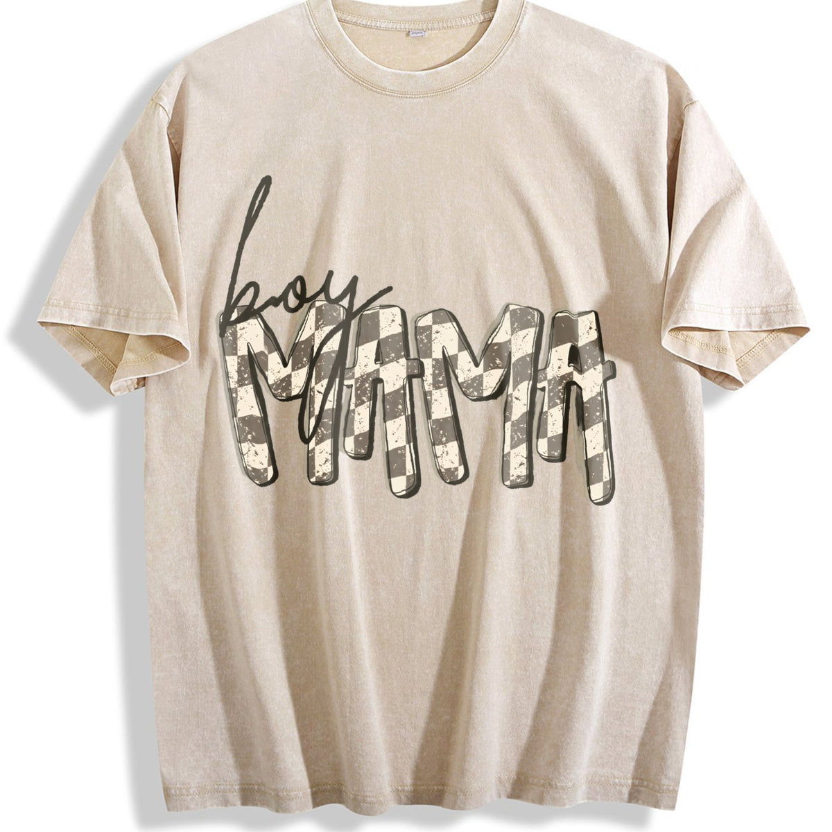 Boy Mama Vintage Washed T-Shirt product image 1