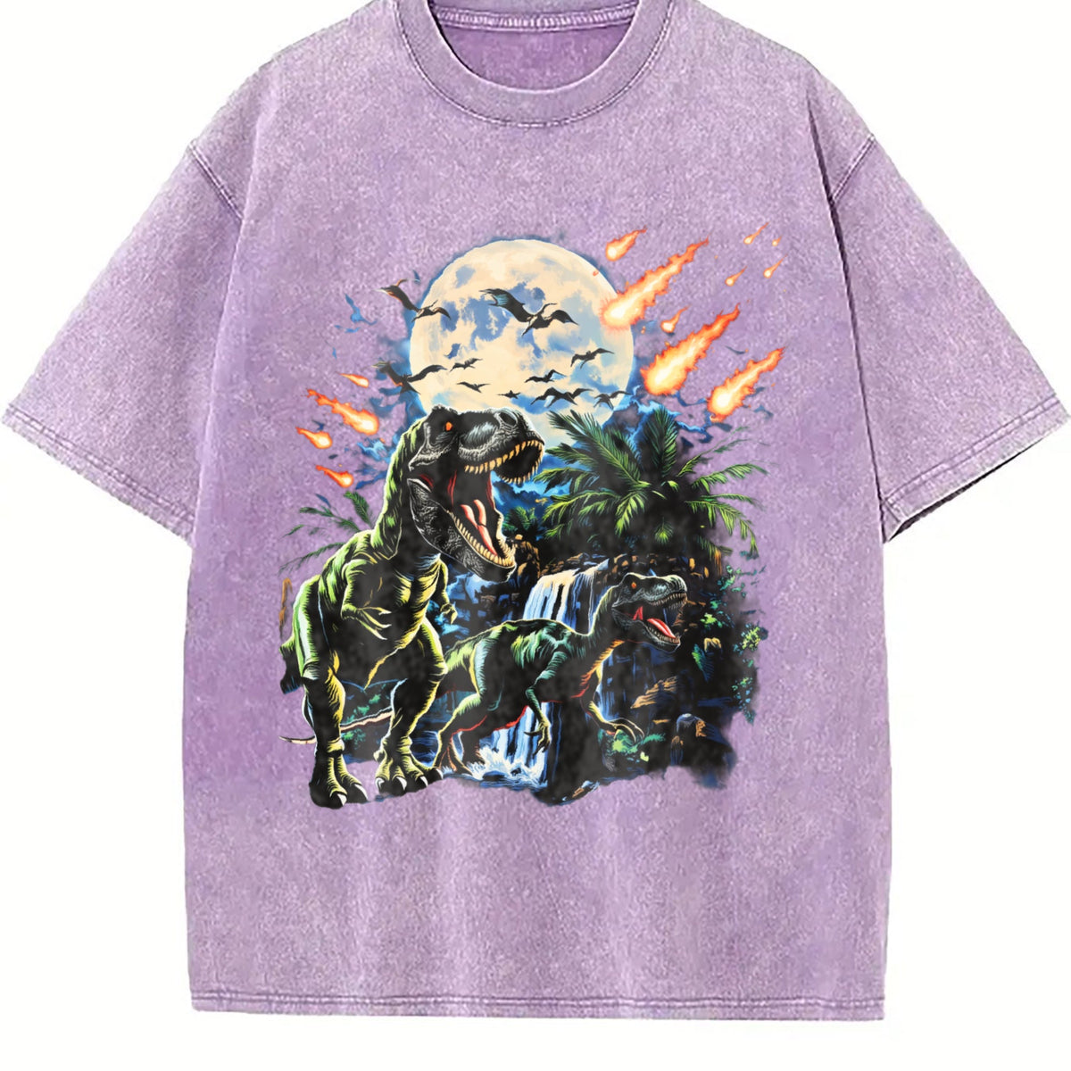Dinosaur 90s Vintage Washed T-Shirt product image 6