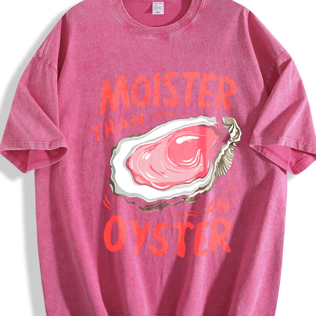 Moister Than An Oyster Vintage Washed T-Shirt product image 5