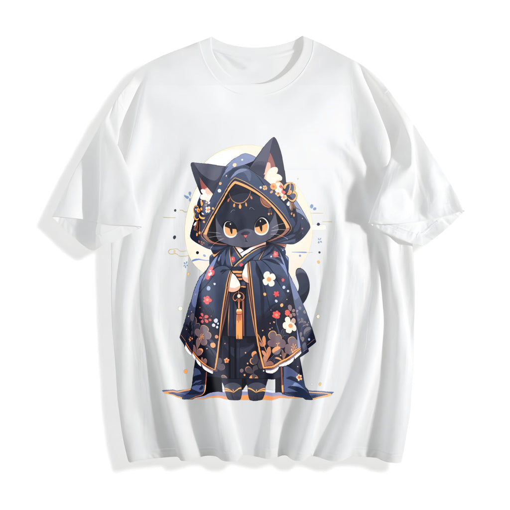 Cute Forest Animal Party Summer Japanese- Black Robe Cat product image 2