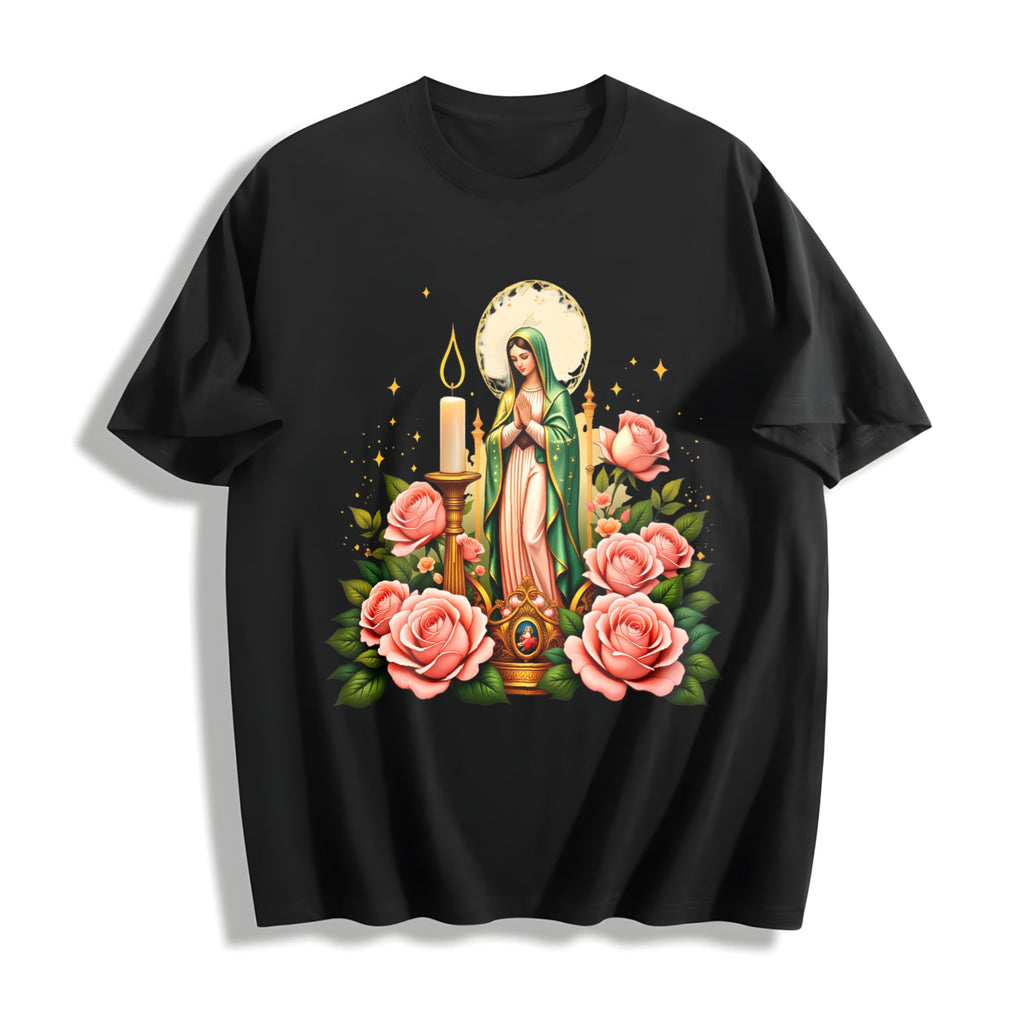 Mexican-inspired - Our Lady Of Guadalupe & Pink Roses product image 1