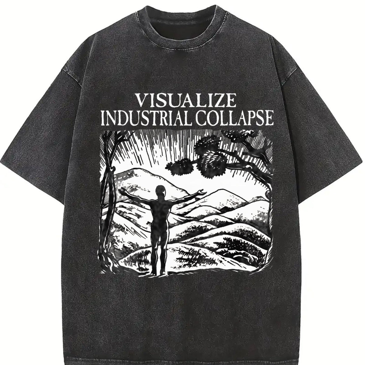 Embrace Nature - Summer Vintage Washed T-Shirt product image 2