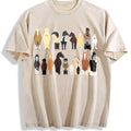 Animal Horse Herd Summer Vintage Washed T-Shirt product image 1