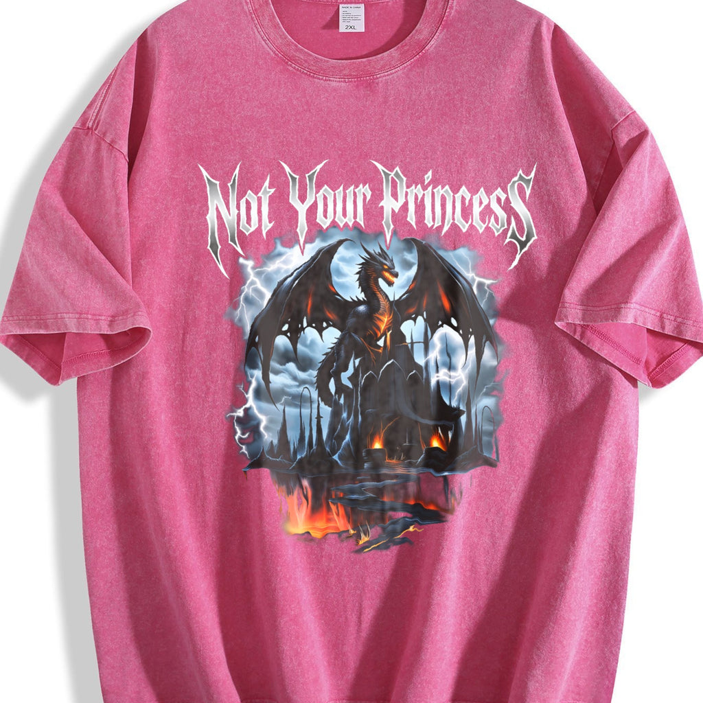 Not Your Princess 90s Vintage Washed T-Shirt product image 7