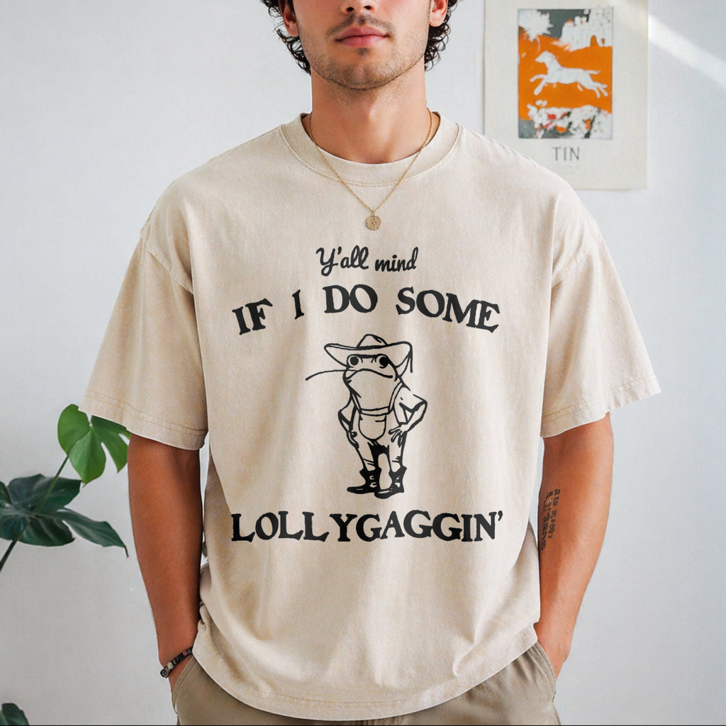 Lollygaggin Vintage Washed T-Shirt product image 1