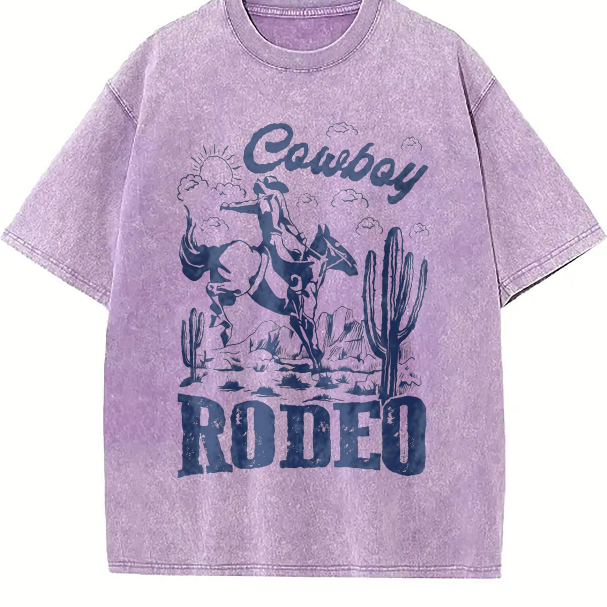 Rodeo 90s Cowboy Vintage Washed T-Shirt product image 6