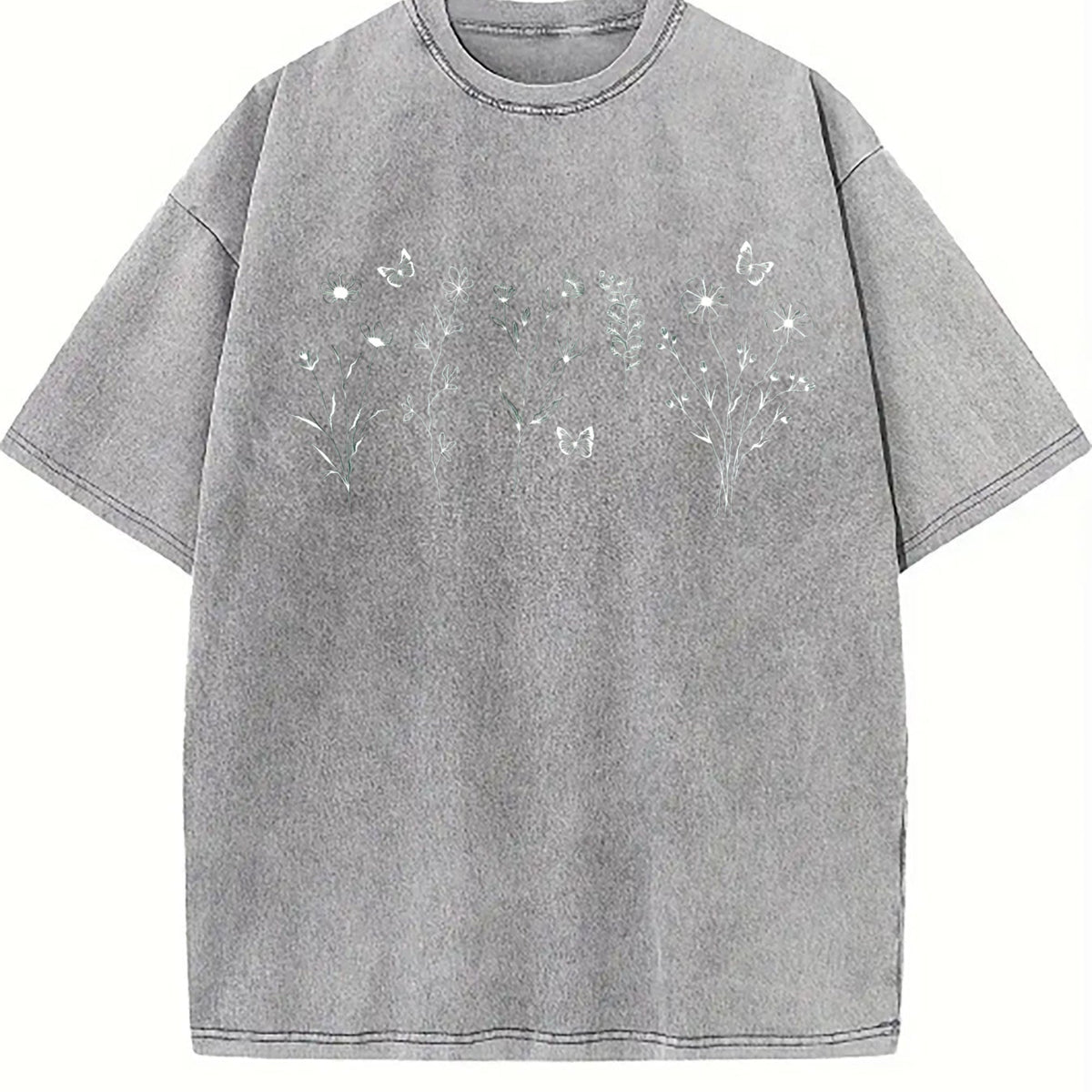 Wildflowers 90s Vintage Washed T-Shirt product image 5