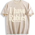 Rabies Theme Vintage Washed T-Shirt product image 1