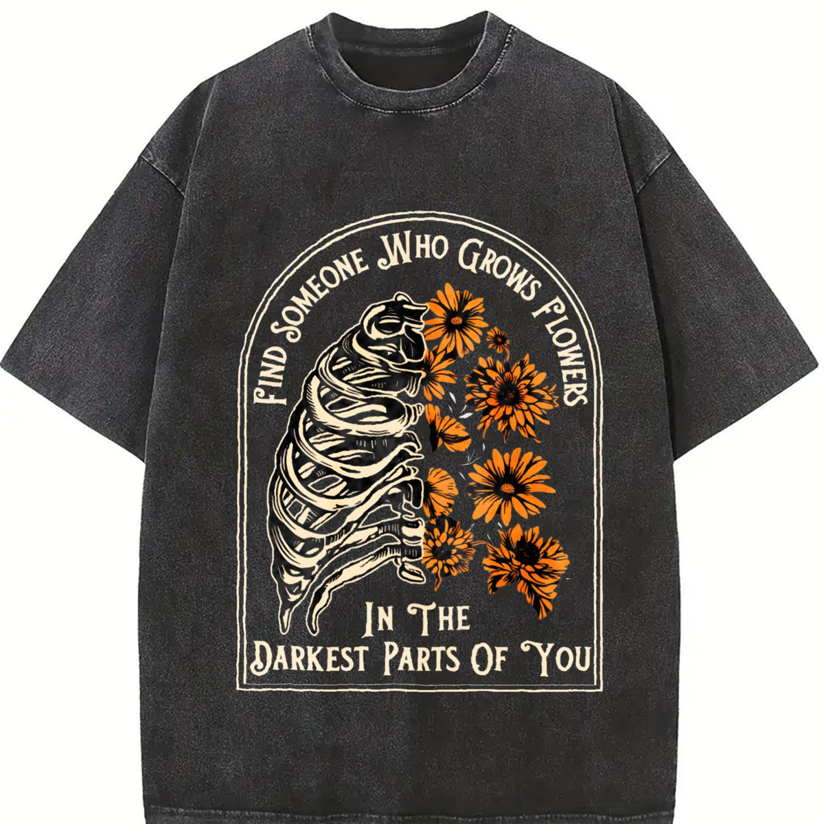 Find Someone Who Grows Flowers Rib Sunflowers Orca Bbb product image 2