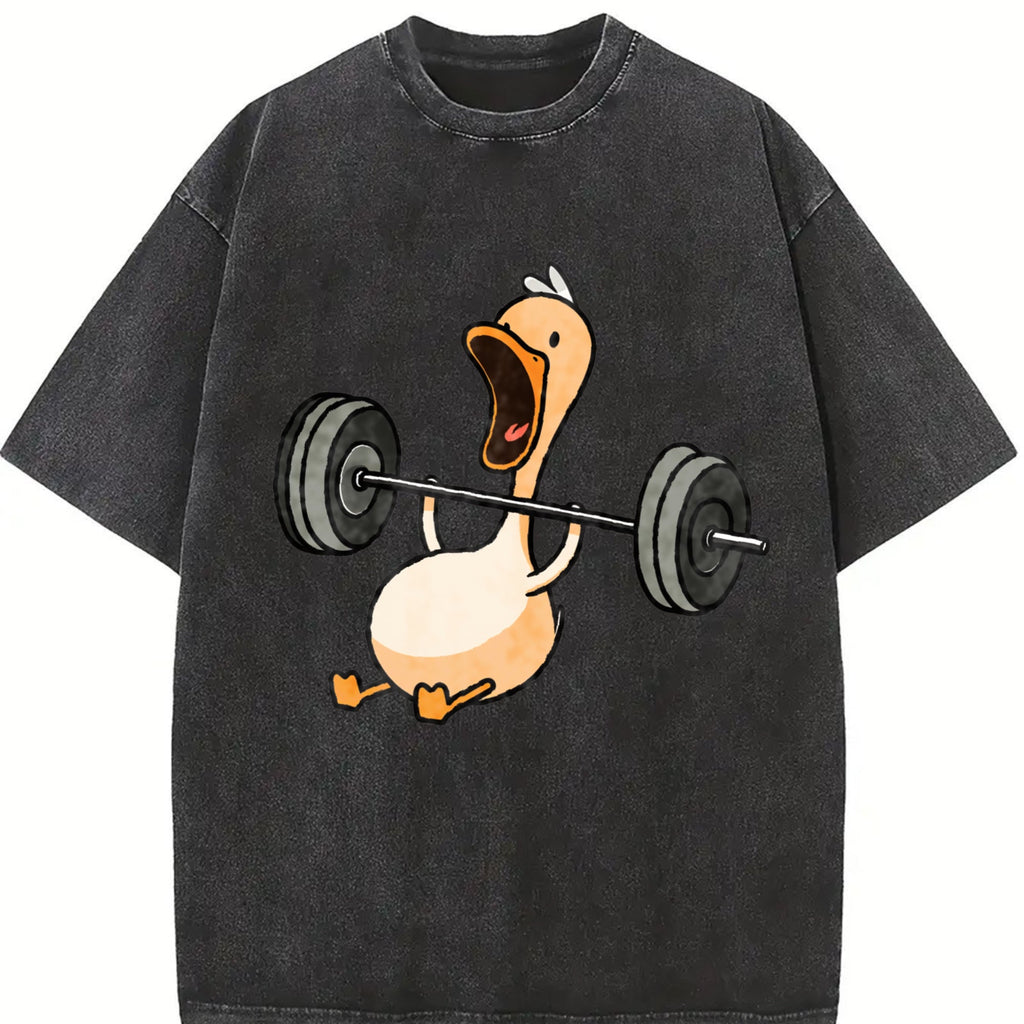 Lifting Duck Vintage Washed T-Shirt product image 2