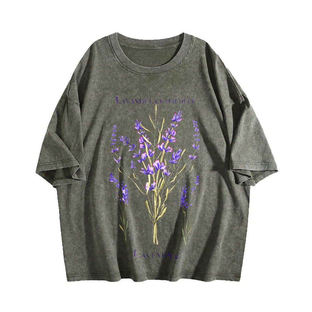 Lavender 90s Vintage Washed T-Shirt product image 4