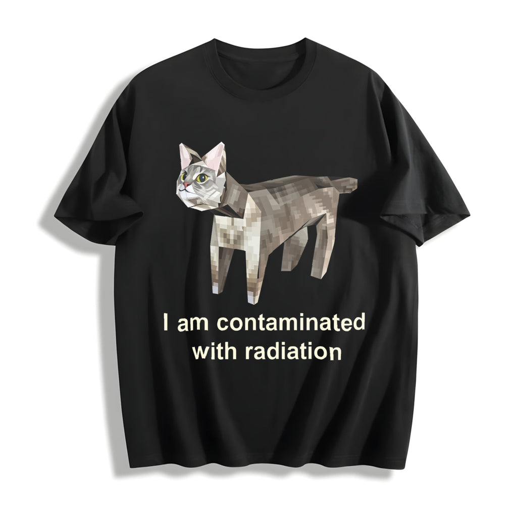 Contaminated With Radiation Cotton T-Shirt product image 1