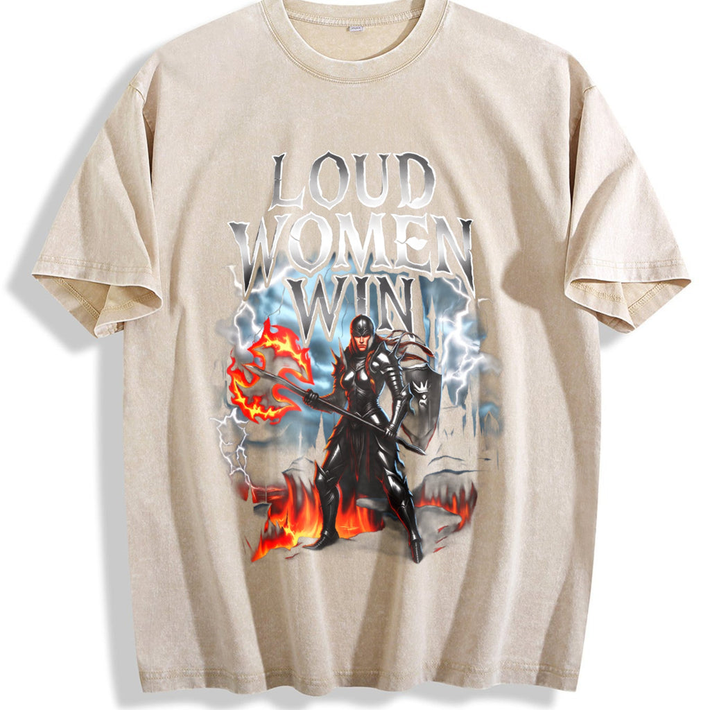 Loud Win 90s Vintage Washed T-Shirt product image 1