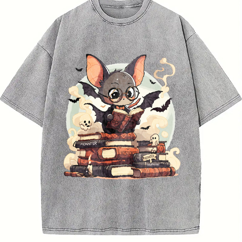 Summer A Playful Of A Bespectacled Bat Reading A Magic product image 5