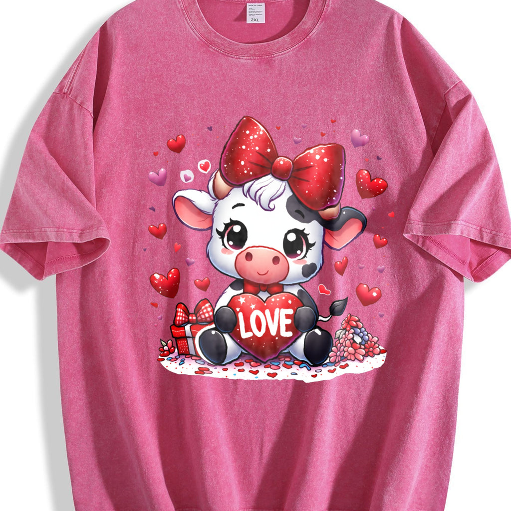 Winter Clothes Cow Wearing Diamond Bow Love Spring Vintage product image 7