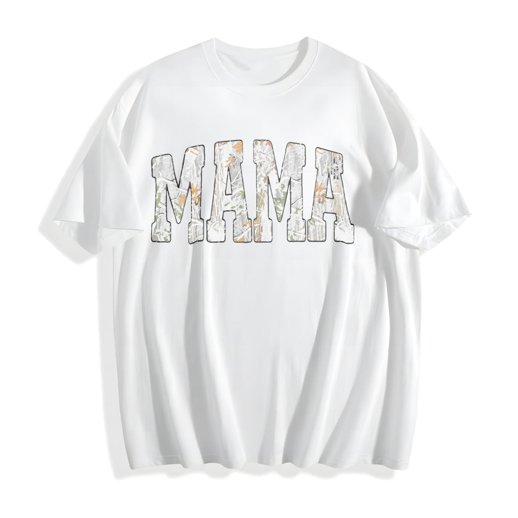 Hunting Mama Camo Western Cotton T-Shirt product image 2