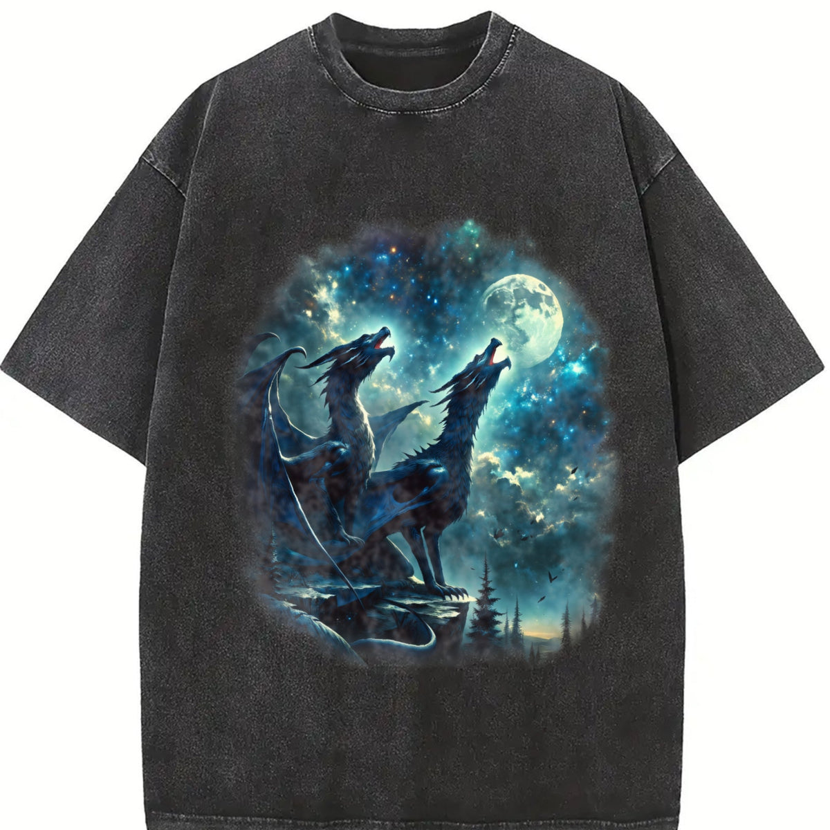 Two Dragon Vintage Washed T-Shirt product image 2