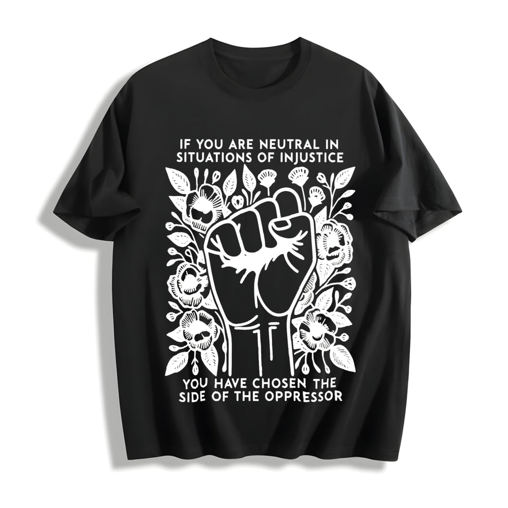 Feminist Rights Summer Cotton T-Shirt product image 1