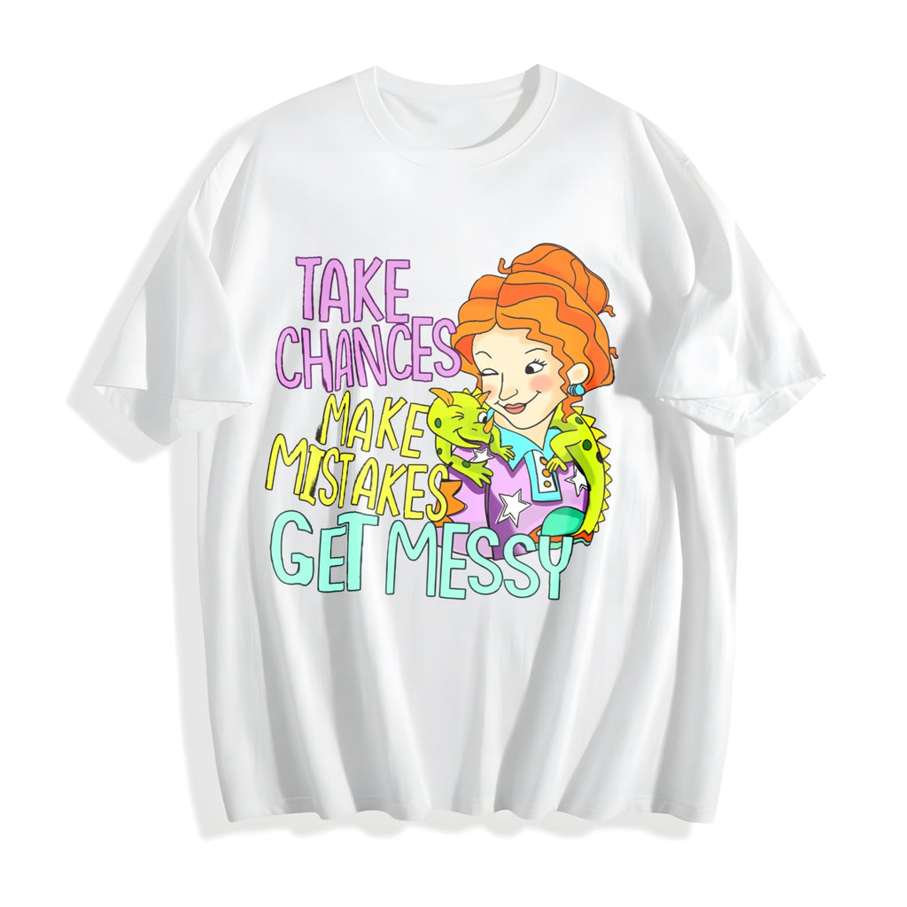 Take Chances Make Mistakes Get Messy Cotton T-Shirt product image 2