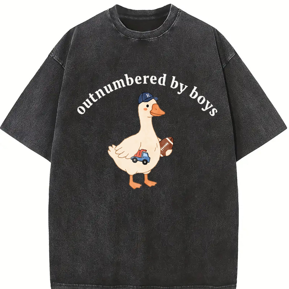Boy Mom Vintage Washed T-Shirt product image 2
