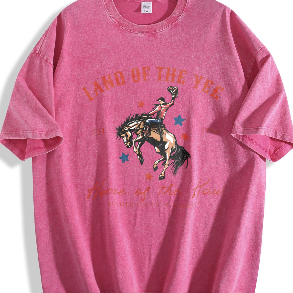 4th Of July USA Fourth Of Yee Haw Cowboy Western Vintage product image 5
