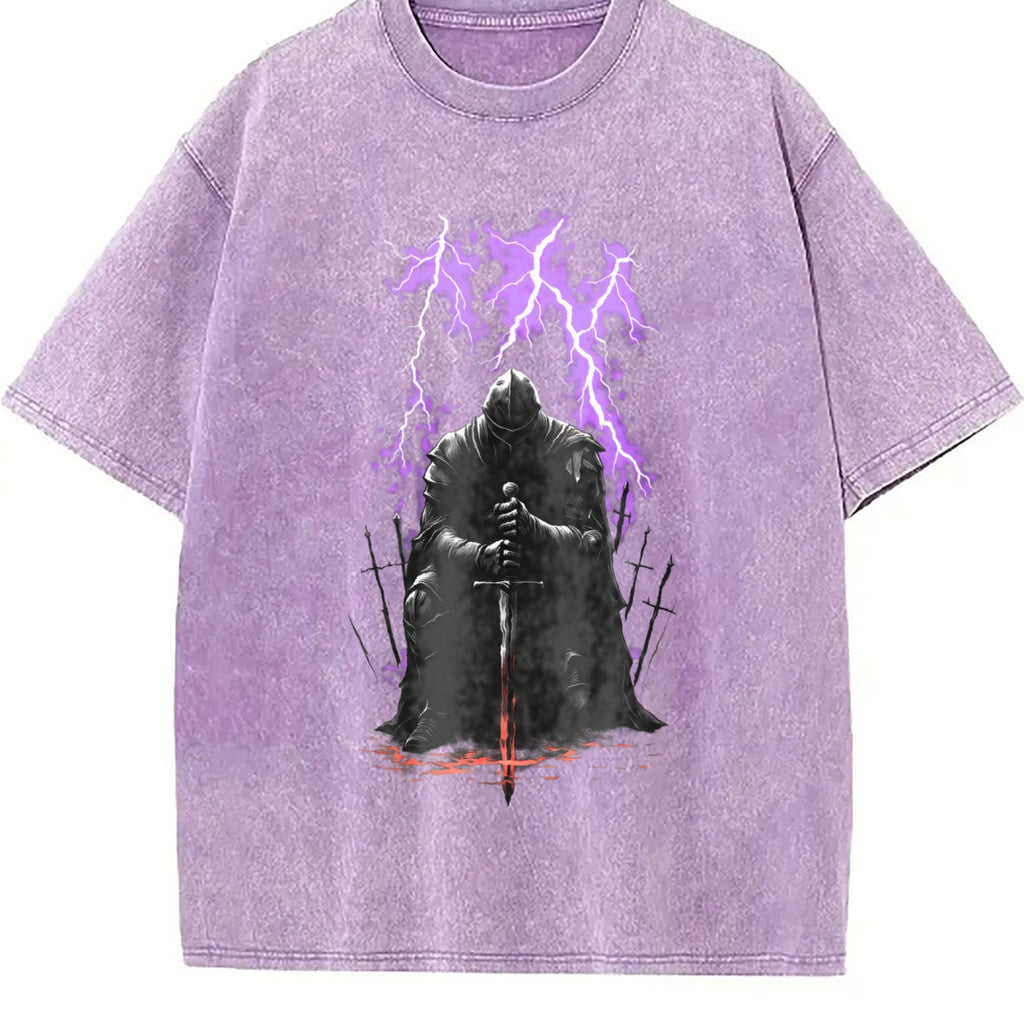 Medieval Knight Dark Fantasy Lightning Warrior Gothic product image 6
