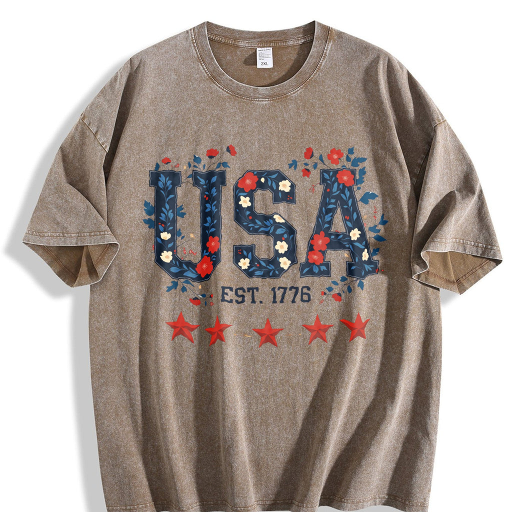 Patriotic USA 1776 - Red With Stars & Stripes Vintage product image 3