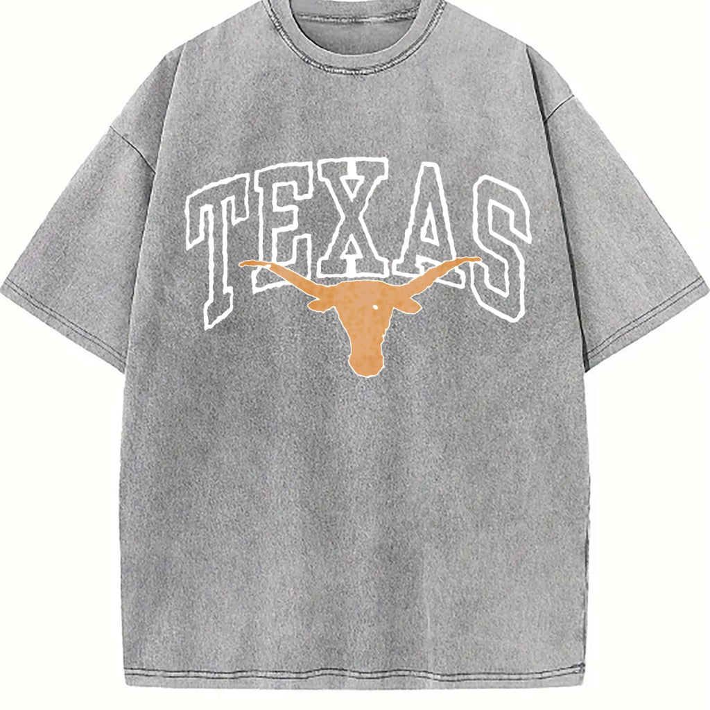 Texas Longhorn T Vintage Washed T-Shirt product image 4