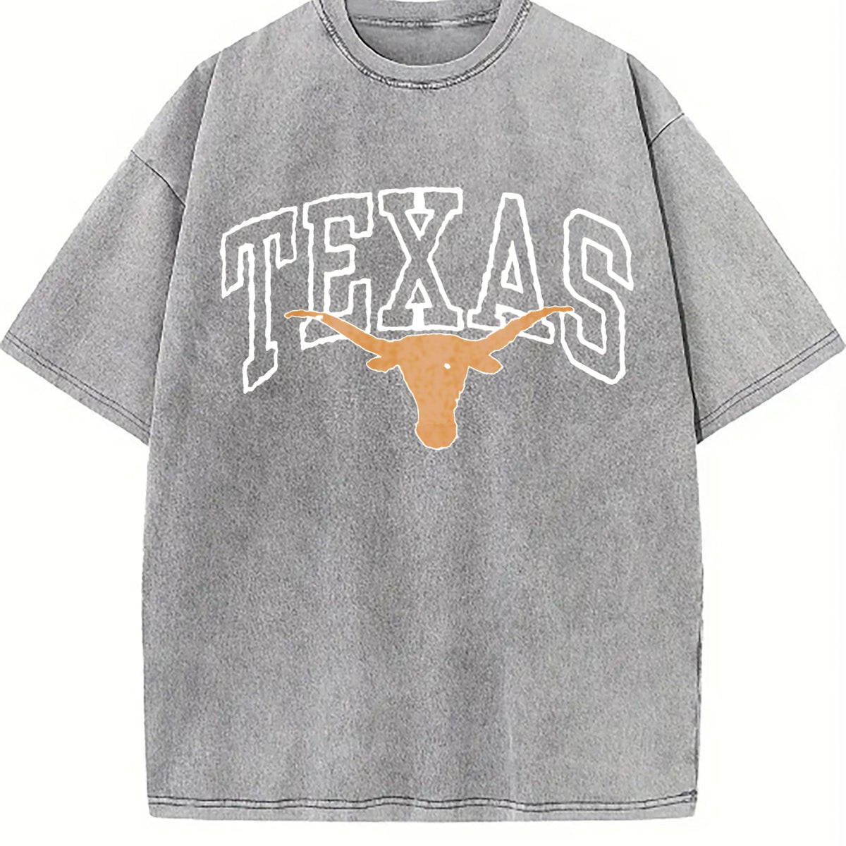 Texas Longhorn T Vintage Washed T-Shirt product image 4