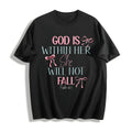 Dual-sided Inspirational God Is Within Her She Will Not product image 1